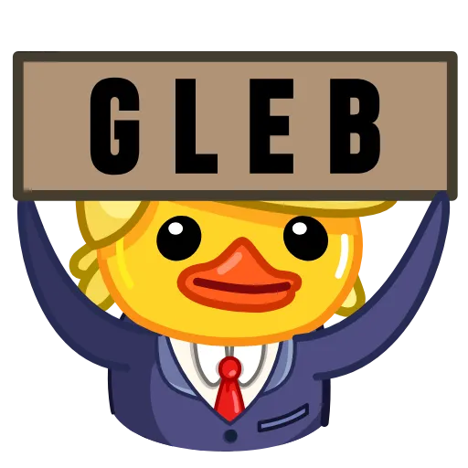Стикерпак Trump Duck для Telegram