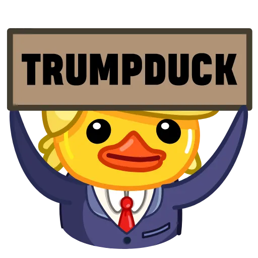 💰 Стикер «Trump Duck» для Telegram