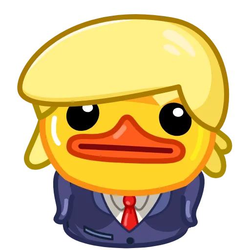 👍 Стикер «Trump Duck» для Telegram