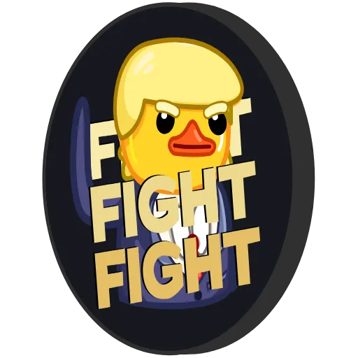 🪙 Стикер «Trump Duck» для Telegram