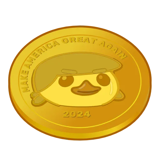 🪙 Стикер «Trump Duck» для Telegram