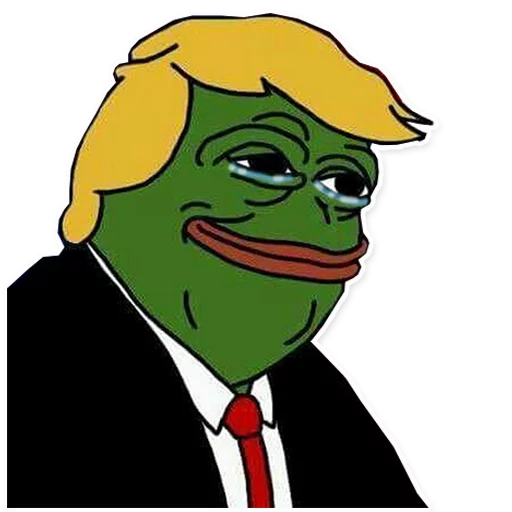Стикерпак PepeTrump для Telegram