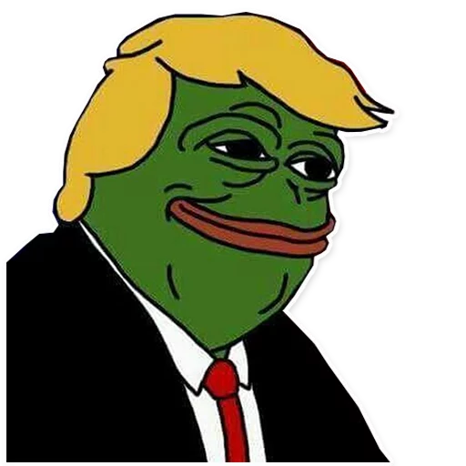 🙂 Стикер «PepeTrump» для Telegram