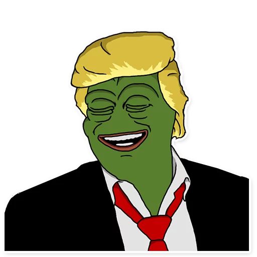 😌 Стикер «PepeTrump» для Telegram