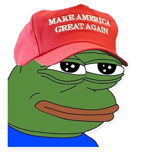 😒 Стикер «PepeTrump» для Telegram