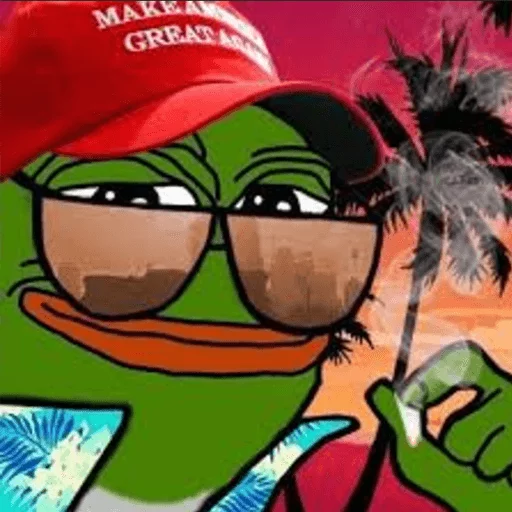 😎 Стикер «PepeTrump» для Telegram