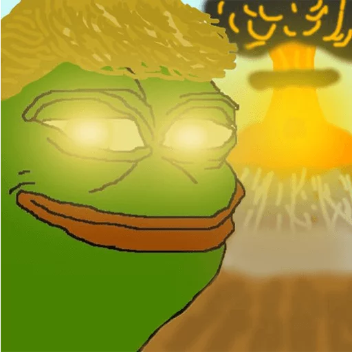 🌞 Стикер «PepeTrump» для Telegram