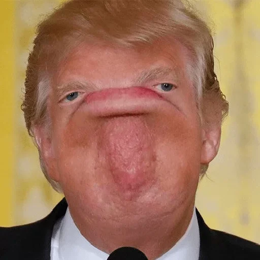 😓 Стикер «Trump Faces» для Telegram
