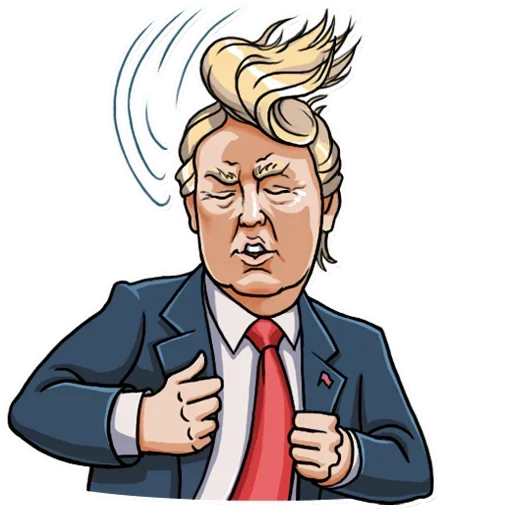 😎 Стикер «Trump» для Telegram