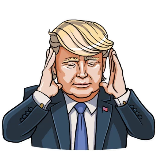 😣 Стикер «Trump» для Telegram