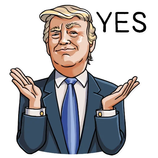 👍 Стикер «Trump» для Telegram