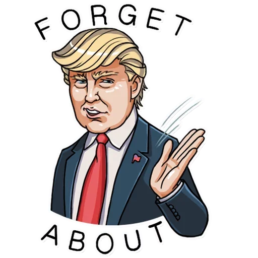 😉 Стикер «Trump» для Telegram