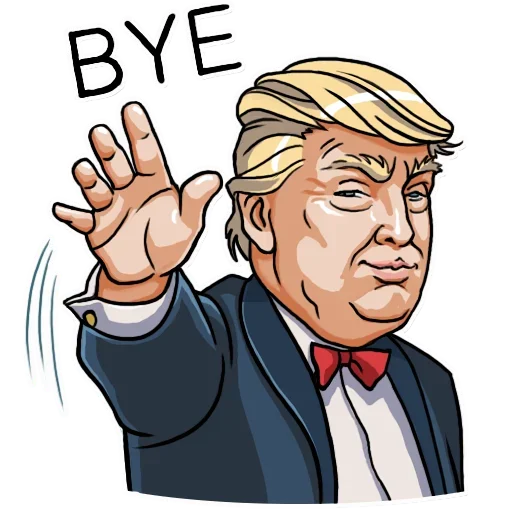 🖐 Стикер «Trump» для Telegram