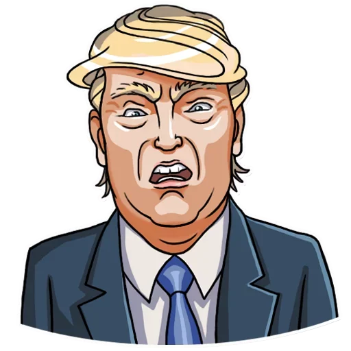 😨 Стикер «Trump» для Telegram