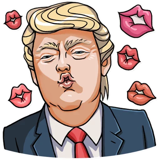 💋 Стикер «Trump» для Telegram