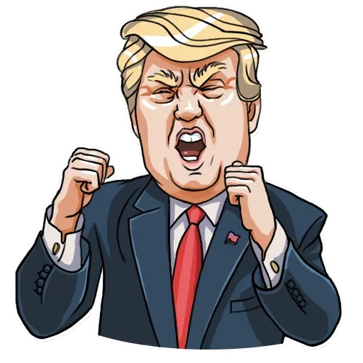 😖 Стикер «Trump» для Telegram