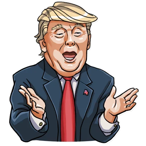 😬 Стикер «Trump» для Telegram