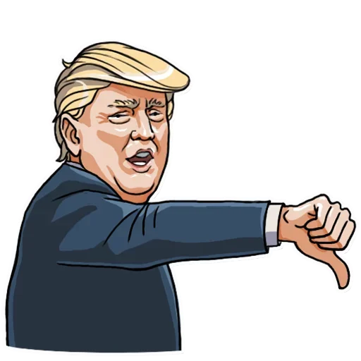 👎 Стикер «Trump» для Telegram