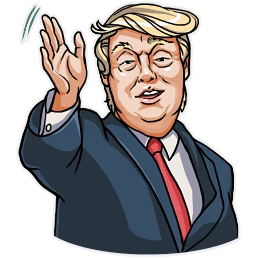 👋 Стикер «Trump» для Telegram