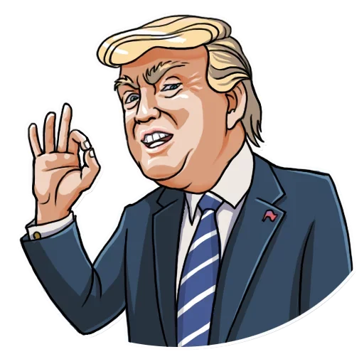 👌 Стикер «Trump» для Telegram