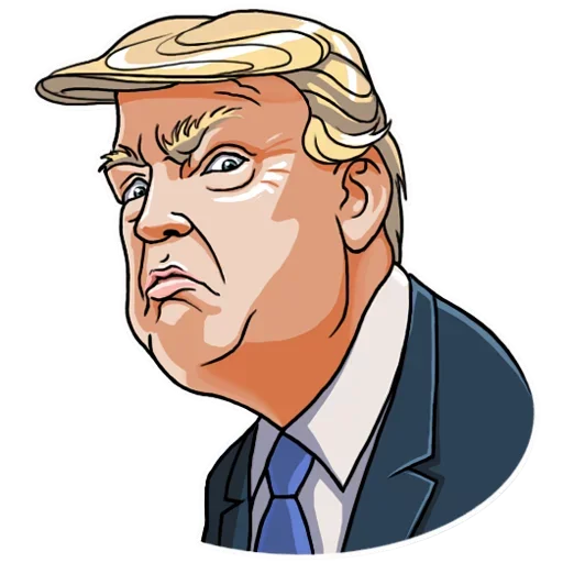 🙁 Стикер «Trump» для Telegram