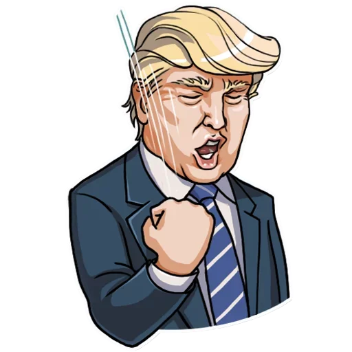 🤘 Стикер «Trump» для Telegram