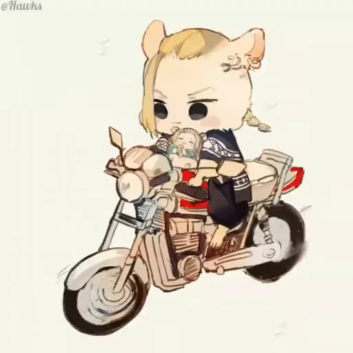 🏍 Стикер «? Tokyo Revengers» для Telegram