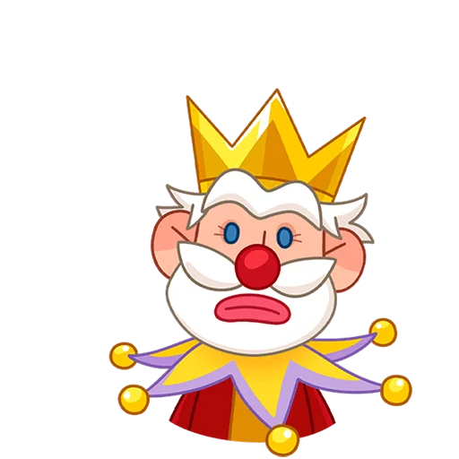 🤡 Стикер «Царь Без Текста» для Telegram