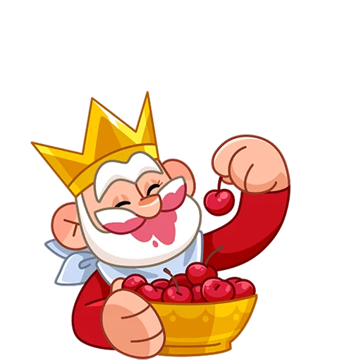 🍒 Стикер «Царь Без Текста» для Telegram