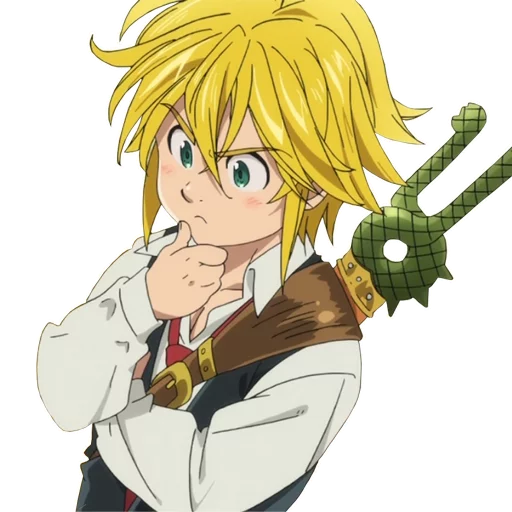 🤔 Стикер «Nanatsu no Taizai» для Telegram