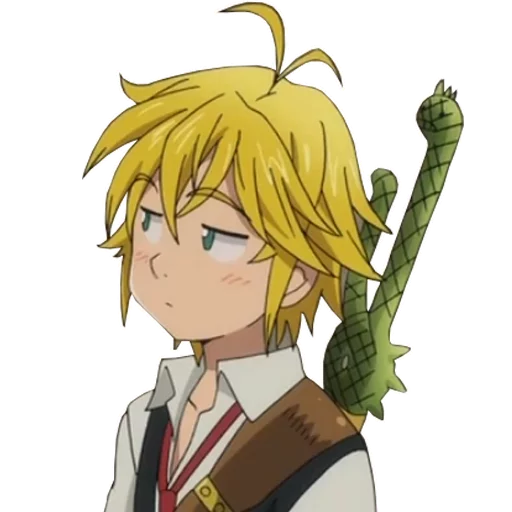 😑 Стикер «Nanatsu no Taizai» для Telegram