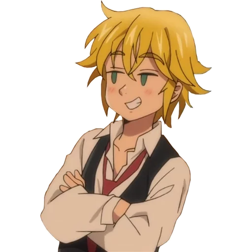 😏 Стикер «Nanatsu no Taizai» для Telegram