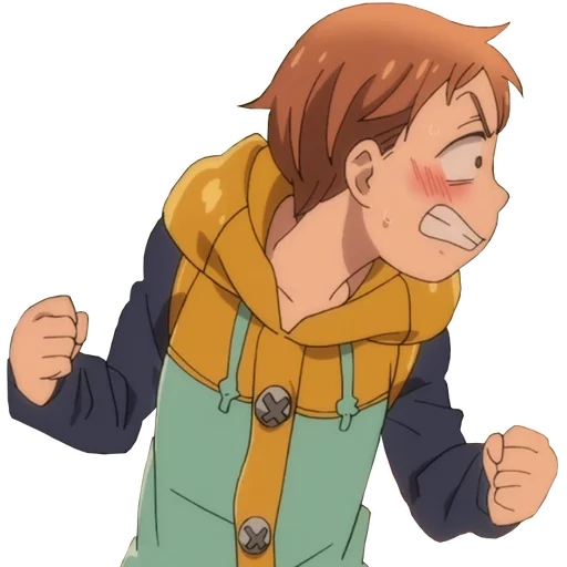 😲 Стикер «Nanatsu no Taizai» для Telegram