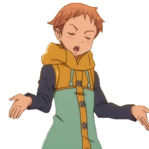 🤷‍♂️ Стикер «Nanatsu no Taizai» для Telegram