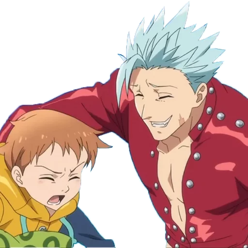 🤣 Стикер «Nanatsu no Taizai» для Telegram