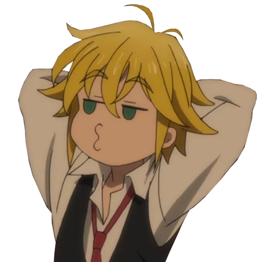😒 Стикер «Nanatsu no Taizai» для Telegram