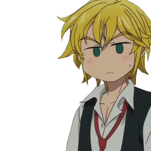 😕 Стикер «Nanatsu no Taizai» для Telegram