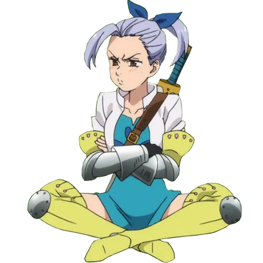 👿 Стикер «Nanatsu no Taizai» для Telegram