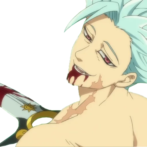 😌 Стикер «Nanatsu no Taizai» для Telegram