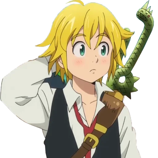 🤔 Стикер «Nanatsu no Taizai» для Telegram
