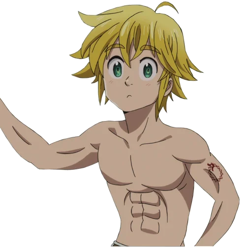 😕 Стикер «Nanatsu no Taizai» для Telegram