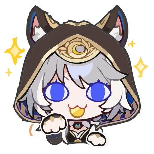 Стикер 7 Cipher - Honkai Star Rail