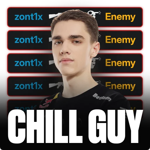 🤟 Стикер «Team Spirit CS2» для Telegram