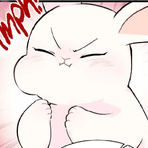😤 Стикер «The Symbiotic Relashionship between a rabbit and a black panther» для Telegram