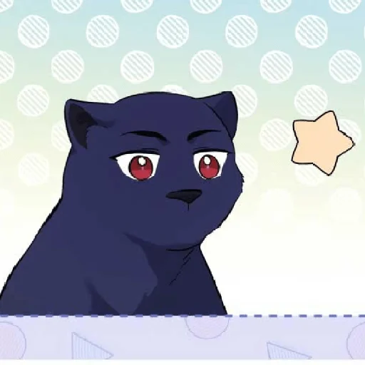 😳 Стикер «The Symbiotic Relashionship between a rabbit and a black panther» для Telegram