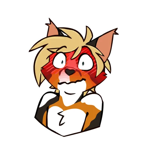 😳 Стикер «Tsuki Animated!» для Telegram