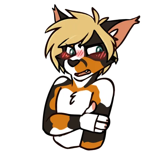 😳 Стикер «Tsuki Animated!» для Telegram