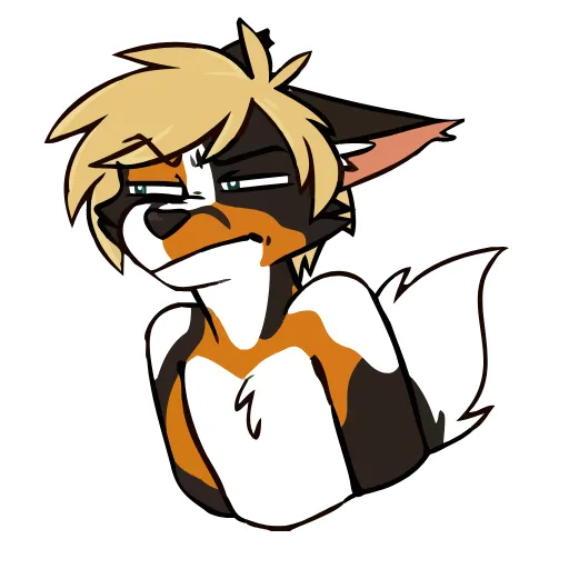 😑 Стикер «Tsuki Animated!» для Telegram