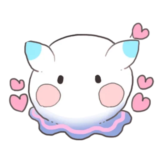 🥰 Стикер «Тсукинами Tsukinami» для Telegram