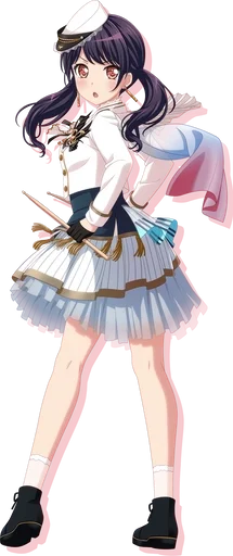 Стикерпак Futaba Tsukushi для Telegram